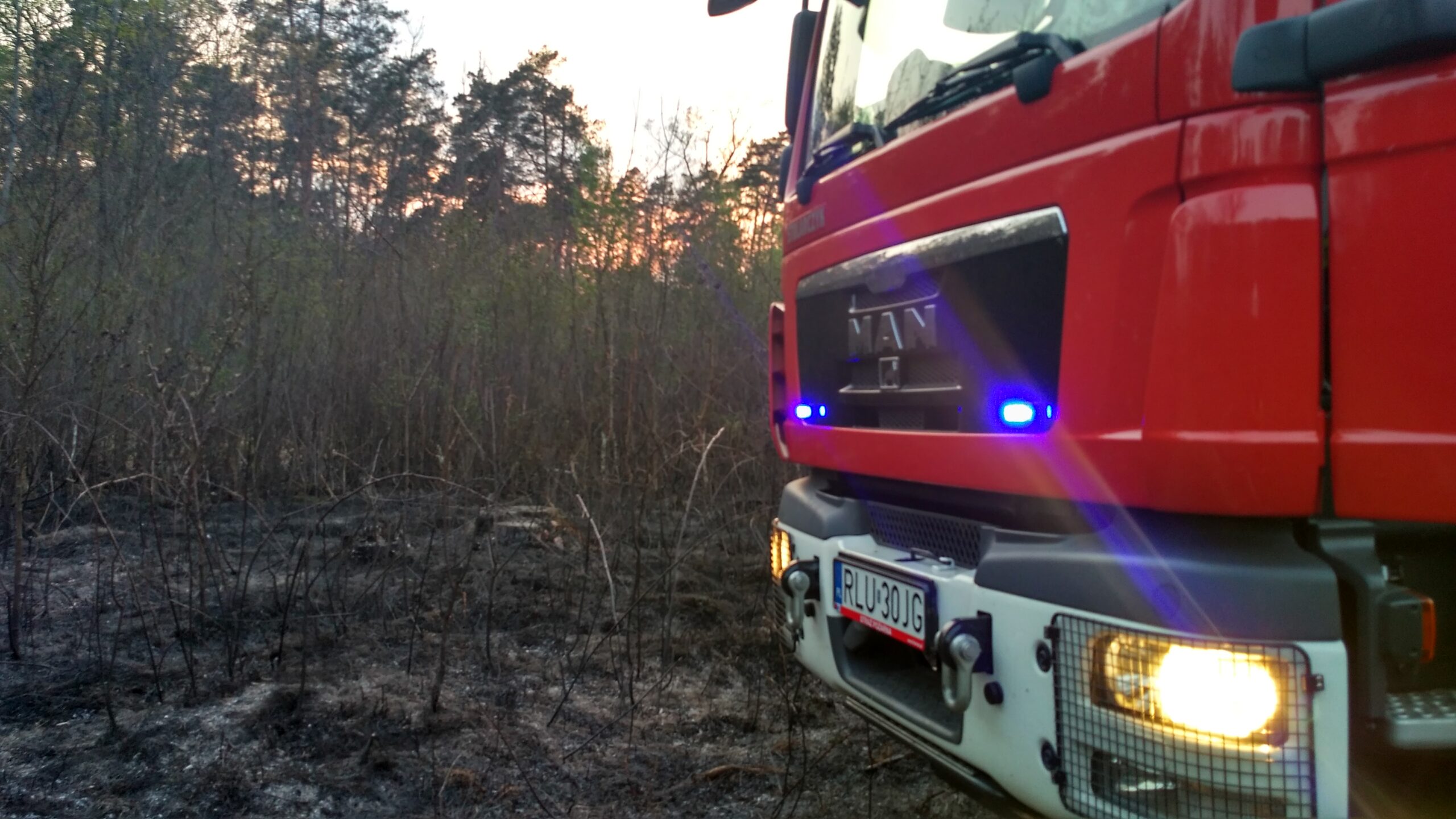 Łukawiec: Pożar stolarni post thumbnail image