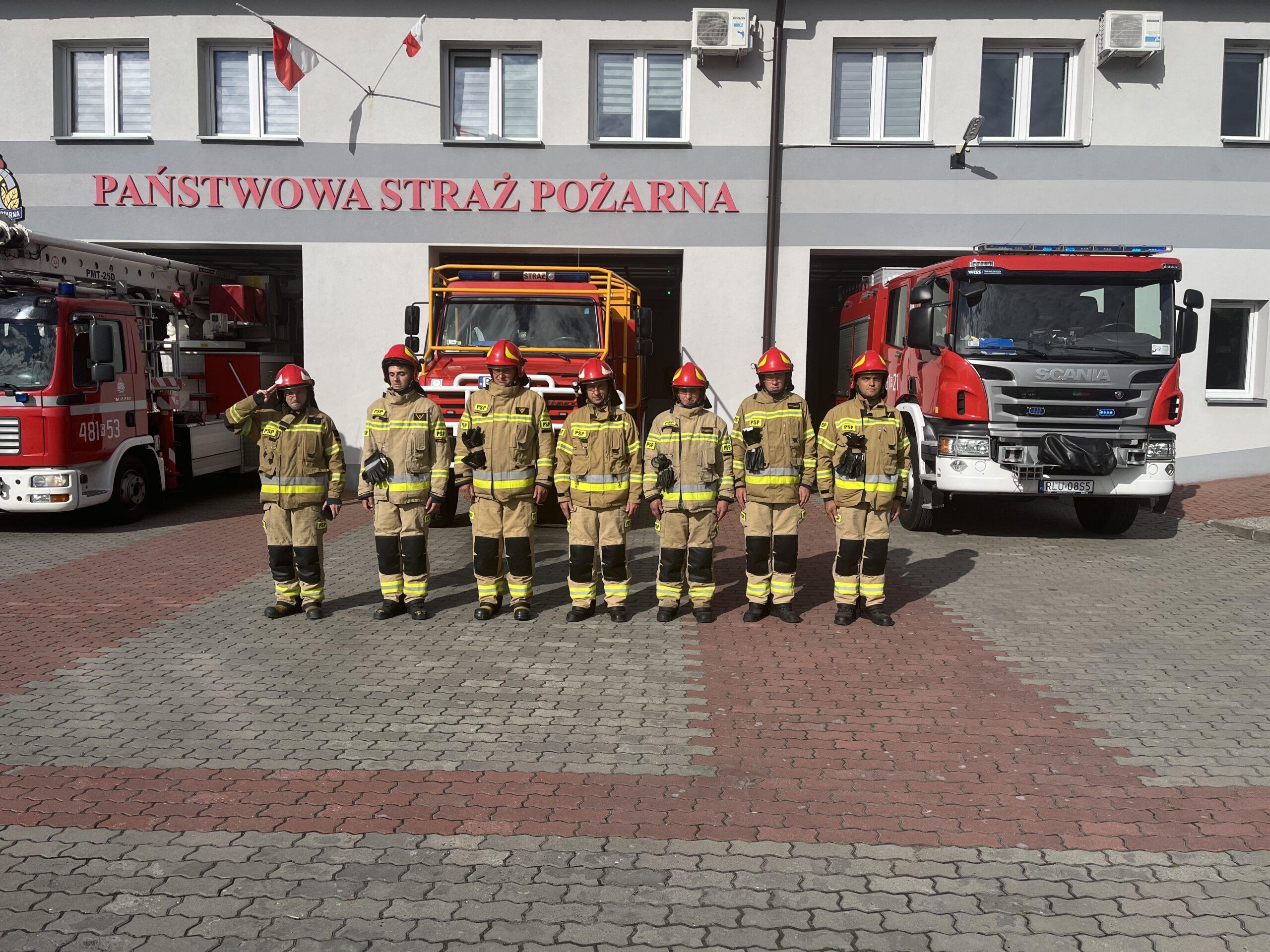 Strażacy uczcili 78. Rocznicę Powstania Warszawskiego post thumbnail image
